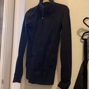 Lululemon black zip up sweatshirt